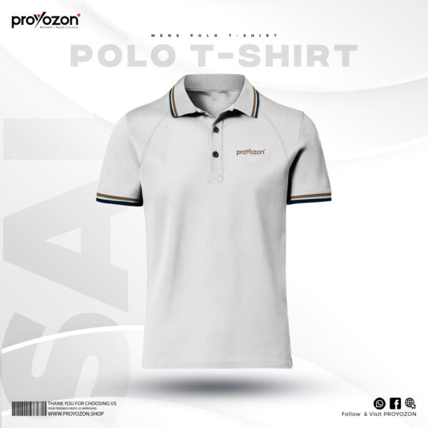 proyojon web polo white 1